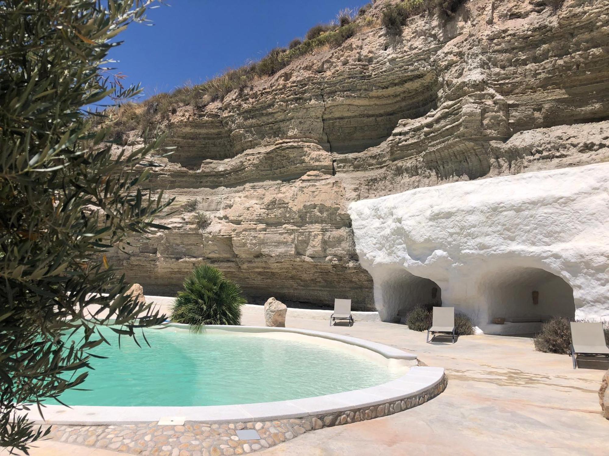 Cueva Aventura Villa Benamaurel Exteriör bild